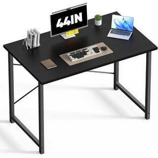 44-inch Modern Computer Desk for Home Office with X-Shaped ...