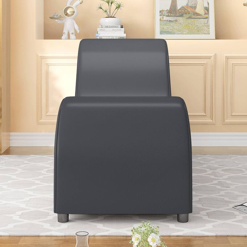 Mixoy Modern PU Leather Yoga Chair Indoor