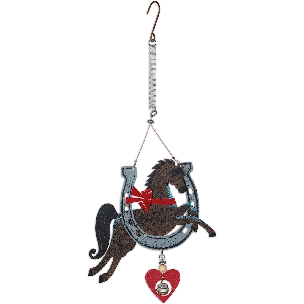 "Derby" the Brown Horse Bouncy - Set of 3