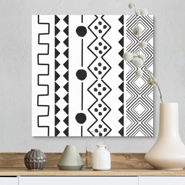 Shop Mud Cloth Xiii Canvas Wall Art Free Shipping Today