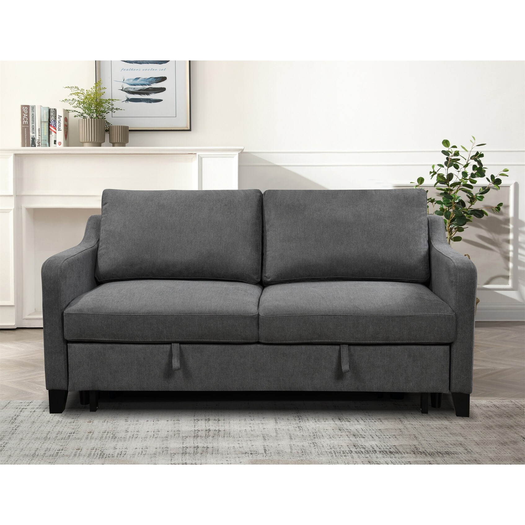 Convertible sleeper shop sofa queen