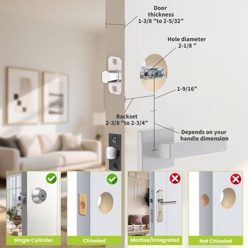 Smart Lock with Bluetooth, Fingerprint and Auto-Lock
