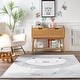 preview thumbnail 6 of 10, Nuloom Kinslee SpinClean Modern Lion Machine Washable Kids Area Rug