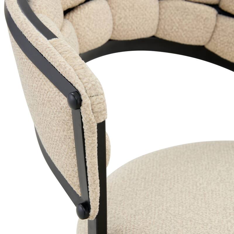 Modern Velvet Dining Chairs with Metal Legs, Upholstered Accent Chairs for Kitchen, Dining Room, Living Area, Set of 2