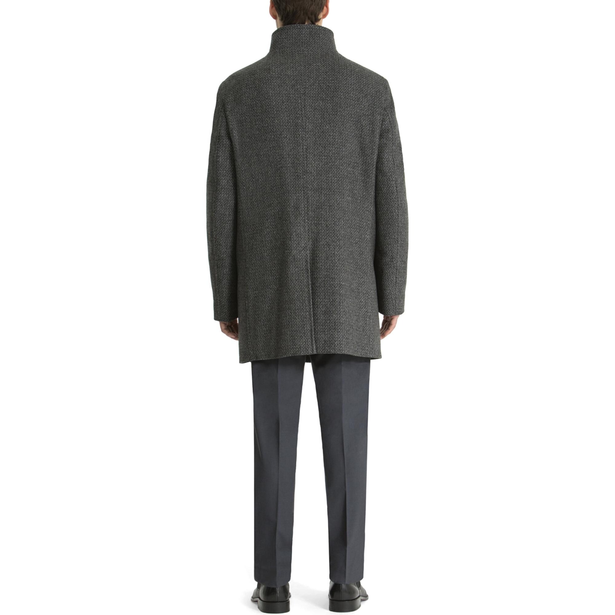 calvin klein coat grey
