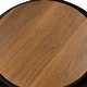 preview thumbnail 26 of 26, Adeco 16" Round Upholstered Storage Ottoman with Wood Lid