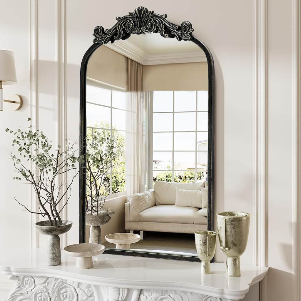 Traditional Baroque Ornate Wall Mirror