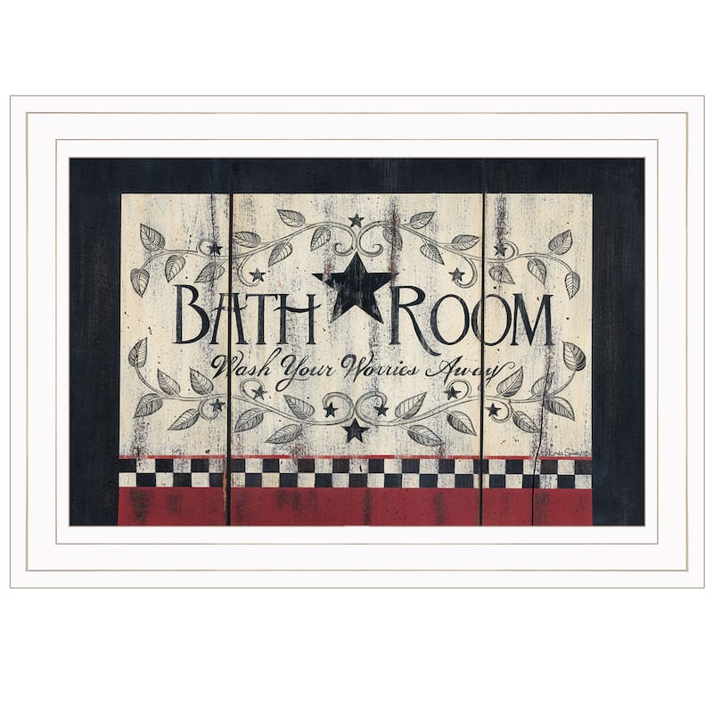 Bathroom 2 White Framed Print Wall Art Bed Bath & Beyond 39737968