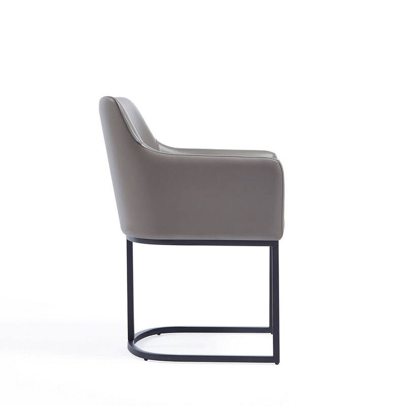 Manhattan Comfort Modern Serena Leatherette Upholstered Dining Chair Set
