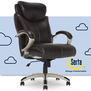 Tall Roasted Chestnut Bonded Leather Office Chair