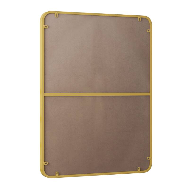 24x36 Inch Rectangular Wall Mirror for Bathroom ,Metal Framed Bathroom Mirror for Vanity