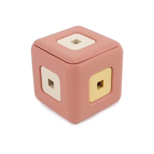 slide 1 of 1, Hudson Baby Silicone Puzzle Cube, Multicolor, One Size - Multicolor Multicolor - Toddler