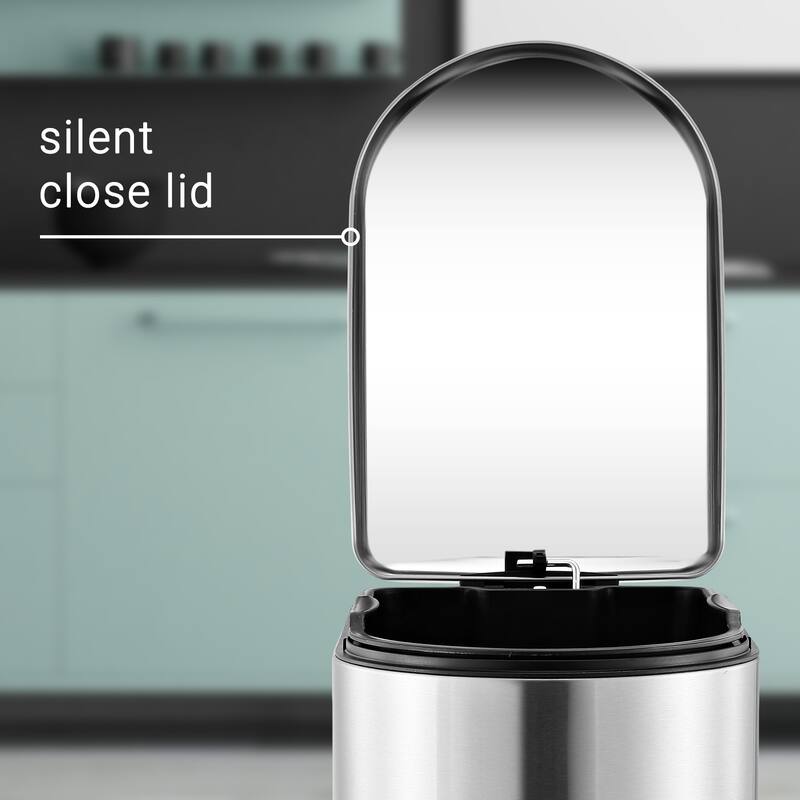 happimess Roland Mini Step-Open Trash Can