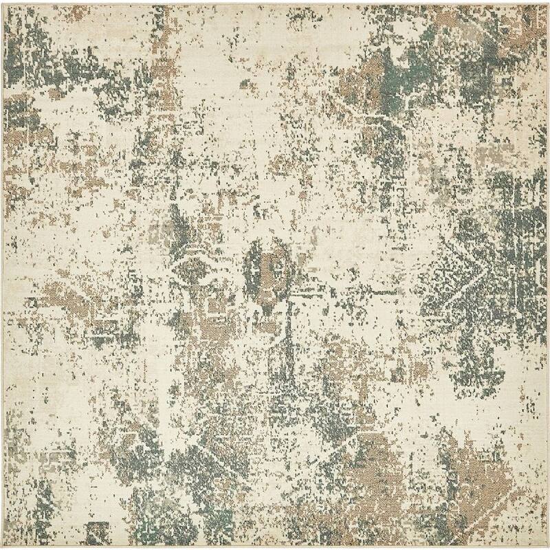 Contemporary Daisy Collection Area Rug