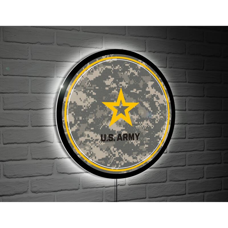 United States Army LED Lighted Sign - Multi-Color