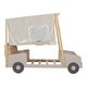 preview thumbnail 14 of 13, Wood Car Bed with LED Lights and Pillow, Twin Size, Natural Finish