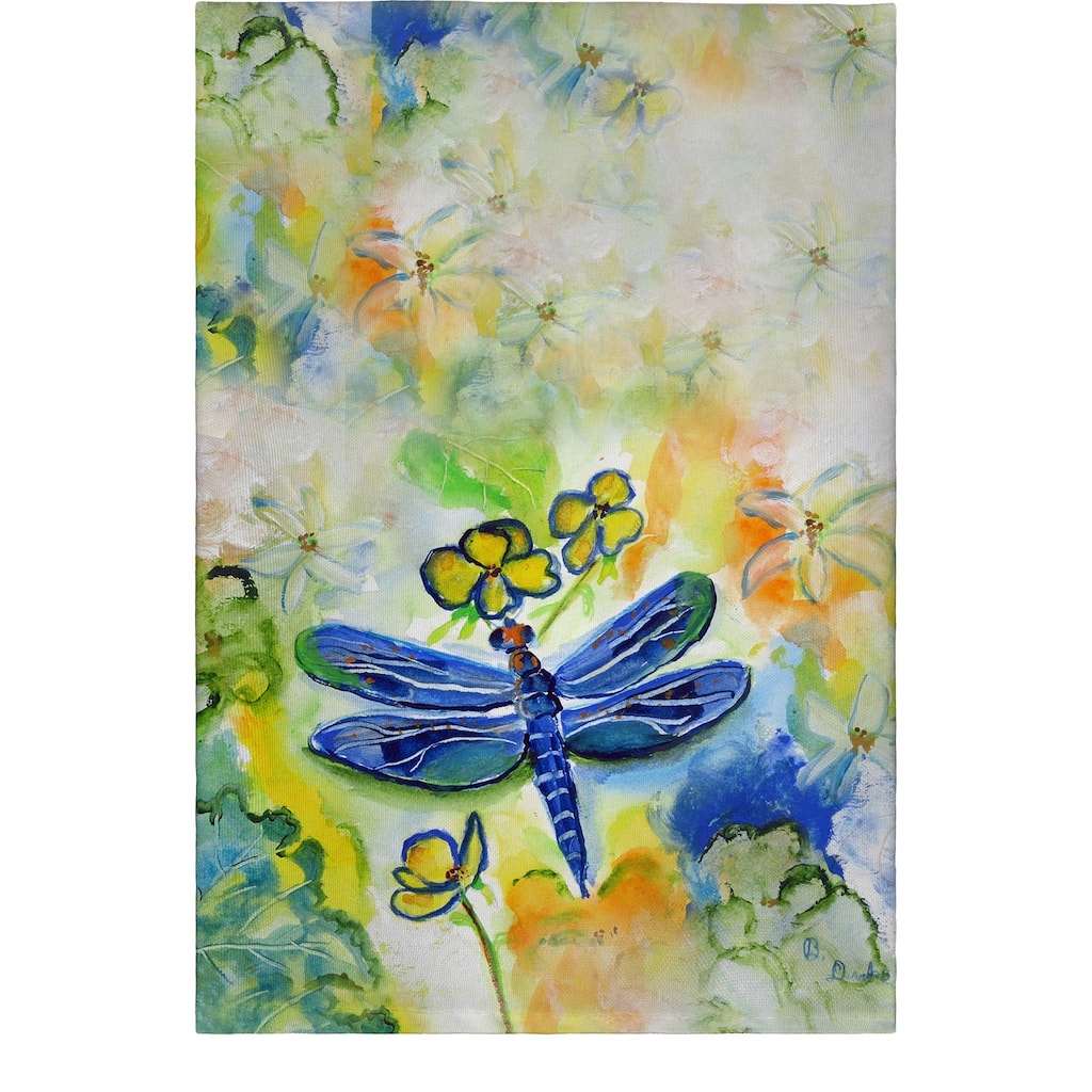 Dragonfly's Garden Guest Towel - 20x20