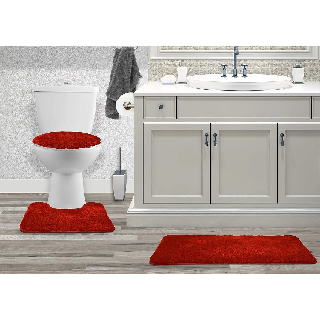 Luxury bathroom sales mat sets