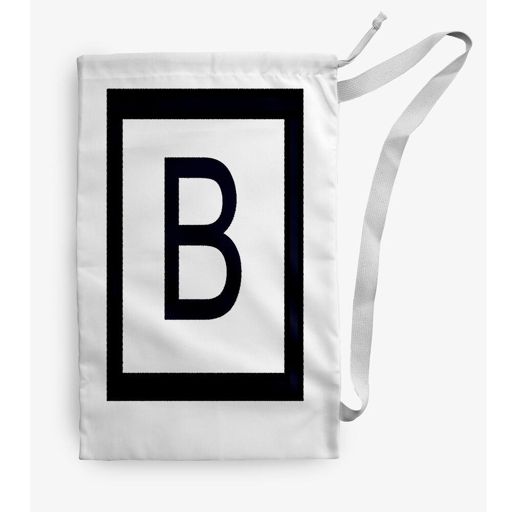 Modern Monogram Laundry Bag - 18" x 29"