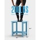 preview thumbnail 10 of 33, WINSOON All Weather HIPS Outdoor Side Tables 2-Tier Adirondack Tables End Tables 18inch