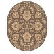 preview thumbnail 66 of 75, Handmade Tami Transitional Wool Area Rug Brown - 6' x 9' Oval - Runner/Oval