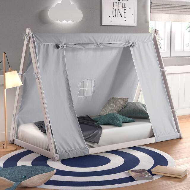 TeePee Tent Twin Floor Bed