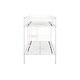 preview thumbnail 7 of 6, Sturdy Twin Over Twin Metal Bunk Bed with Built-in Ladders and Safety Guardrails, Ideal for Kids