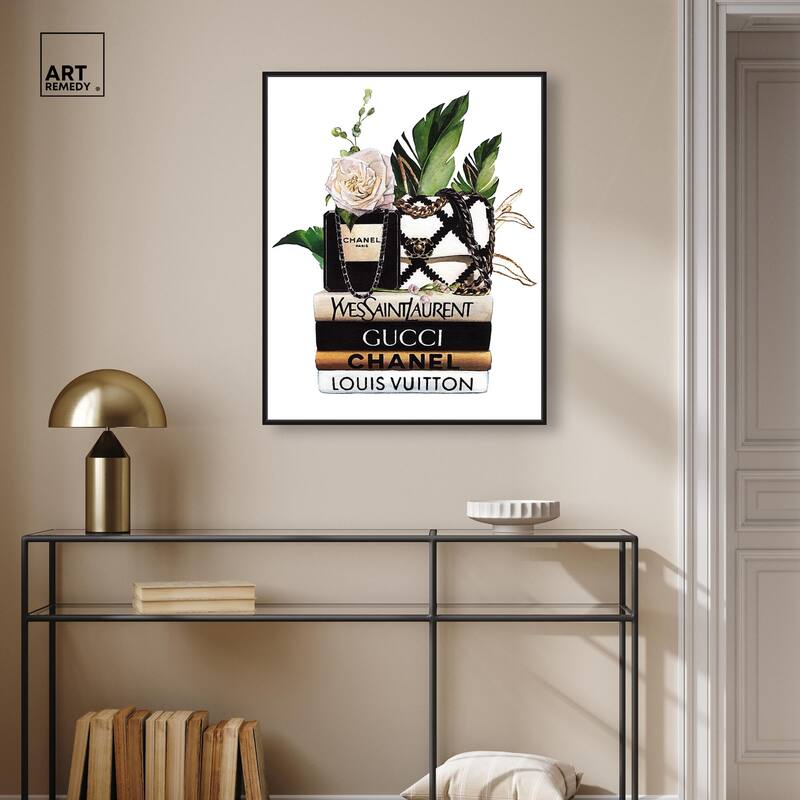 Luxury Stack Details Canvas by Art Remedy