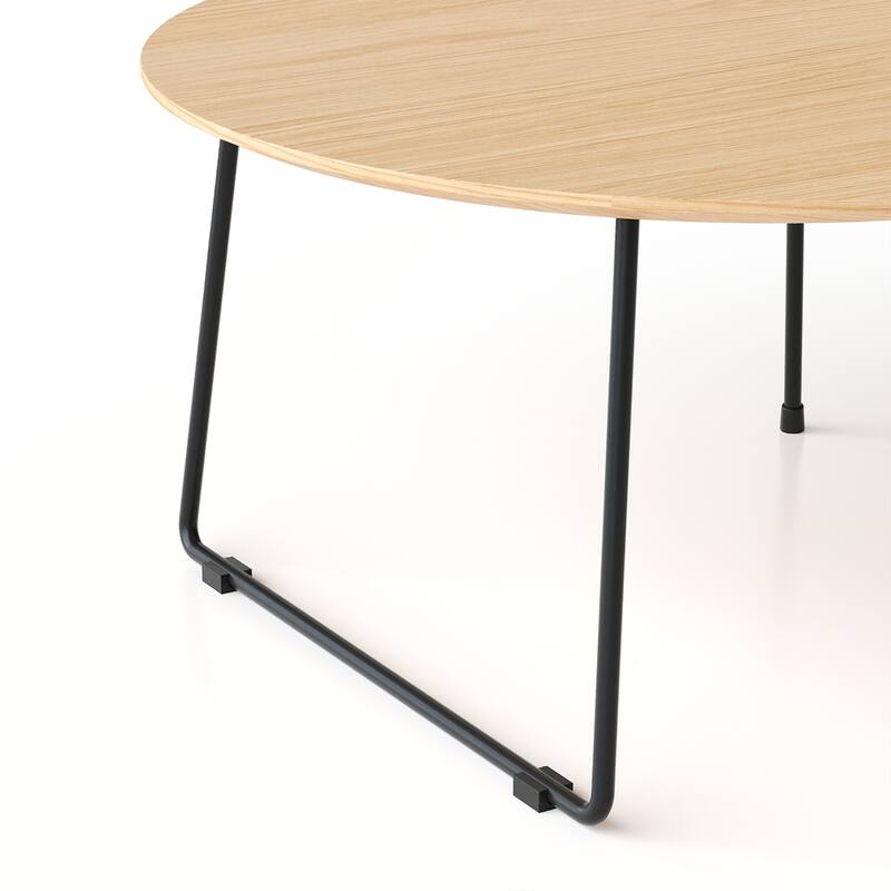 American Minimalist Modern Small Apartment Coffee Table Ins Internet Celebrity Sofa Designer Round Bedroom Coffee Table
