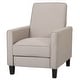 preview thumbnail 55 of 84, Darvis Fabric Recliner Club Chair by Christopher Knight Home