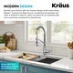 preview thumbnail 104 of 158, Kraus Bolden 2-Function 1-Handle Commercial Pulldown Kitchen Faucet