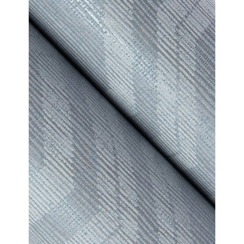 A-Street Prints Burton Pewter Modern Ogee Wallpaper