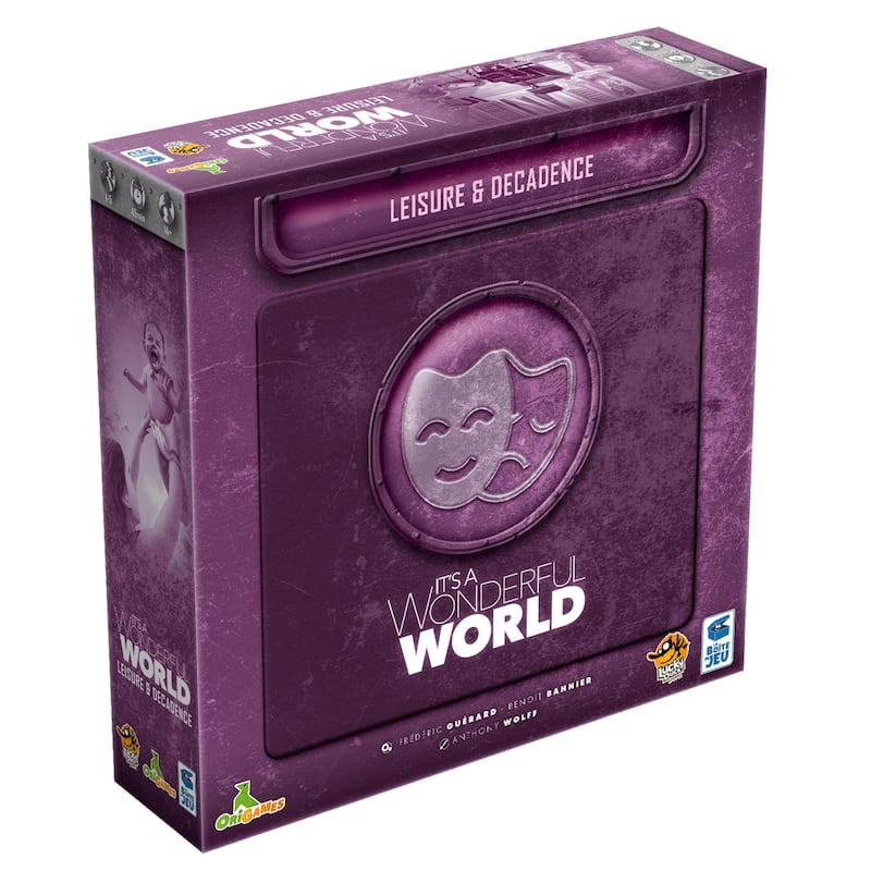 It's A Wonderful World Leisure & Decadence Board Game Expansion