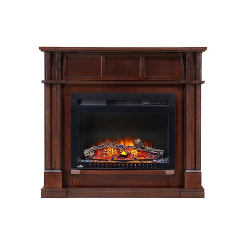 Napoleon Nefcp24 0116 Bailey 5000 Btu 38 Wide Free Standing Electric Fireplace From The Cinema Collection Espresso Walnut