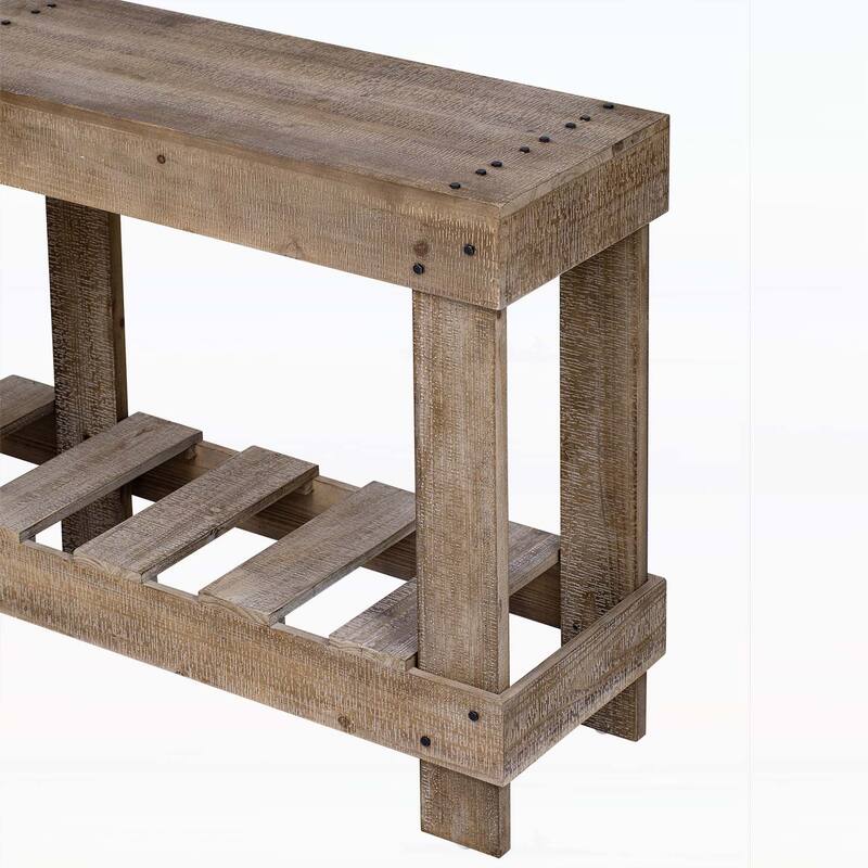 Vintage-Style Entryway Table for Various Home Settings