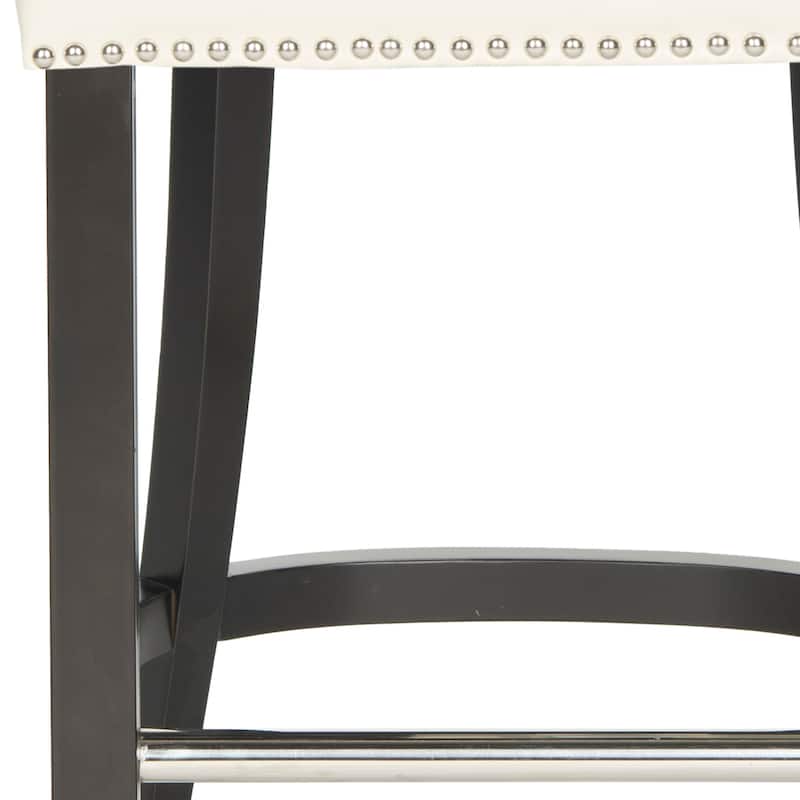 SAFAVIEH Deedee Charcoal Ring Counter Stool - 19.6" x 24.2" x 39.8" - 20Wx24Dx40H