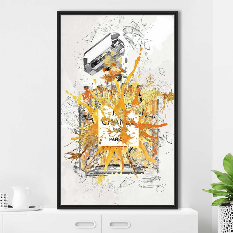"Boom 1" by Jodi Print on Floating Canvas