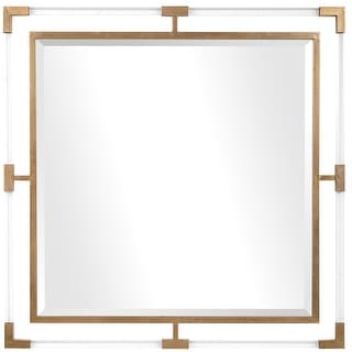 Uttermost 40 x 40 Inch Balkan Square Mirror