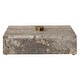 preview thumbnail 3 of 3, Uttermost 18153 Griseus 10" Wide Travertine Decorative Box
