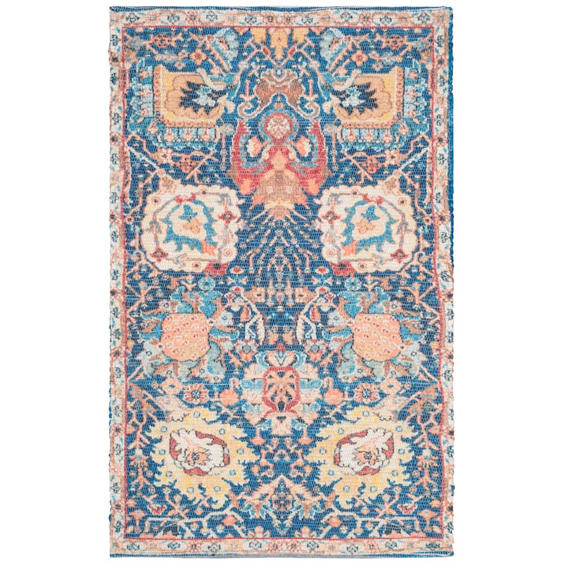 SAFAVIEH Handmade Saffron Alexus Modern Tribal Cotton Rug