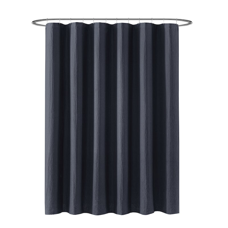 DKNY Modern Waffle Shower Curtain
