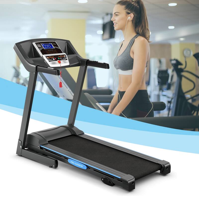 Goplus 2.25HP Folding Electric Treadmill Motorized Power Running