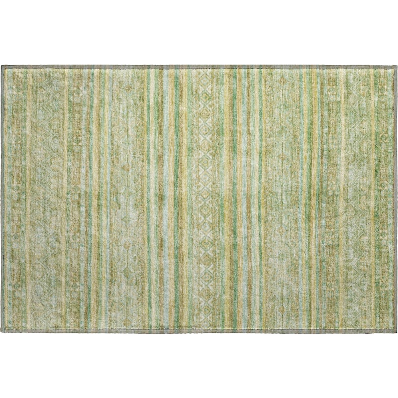 Premium Washable Super Soft Global Stripes Mayfield Rug
