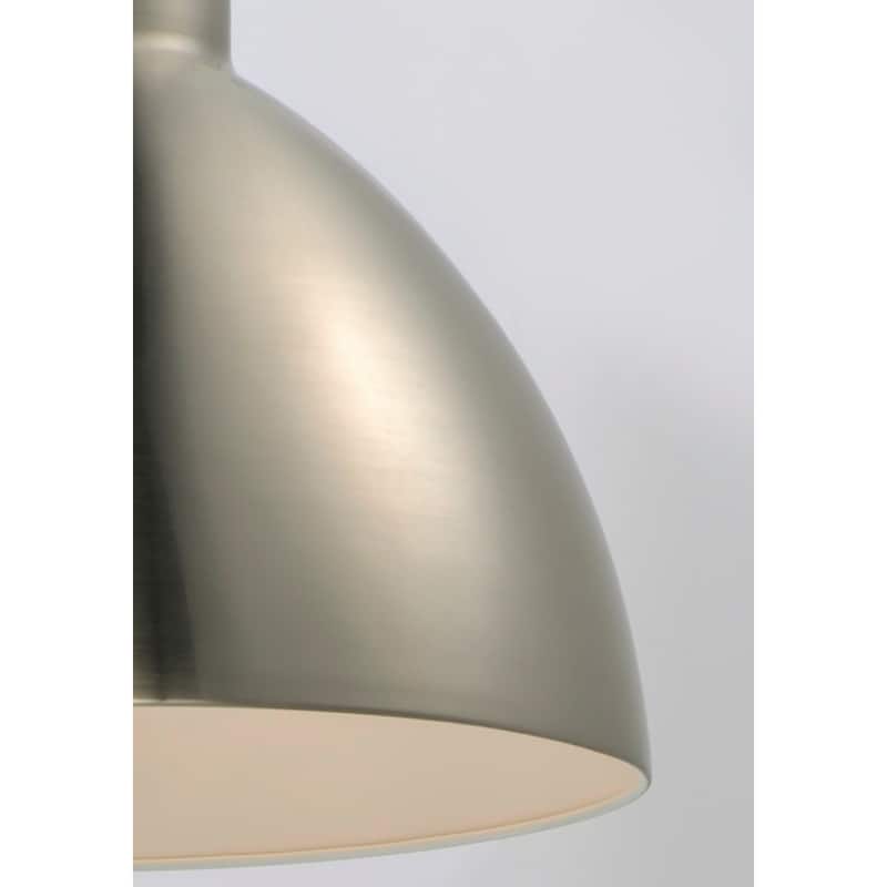 Maxim Cora Single Light 9" Pendant with Metal Dome Shade