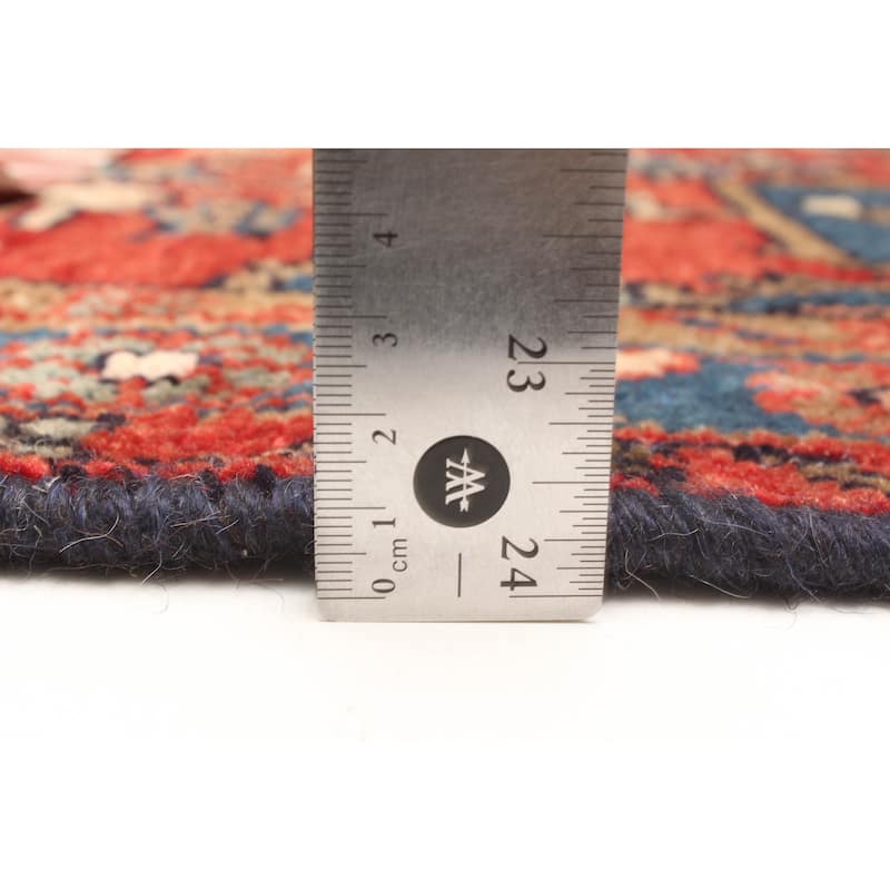 ECARPETGALLERY Hand-knotted Andelz Red Wool Rug - 3'1 x 6'8