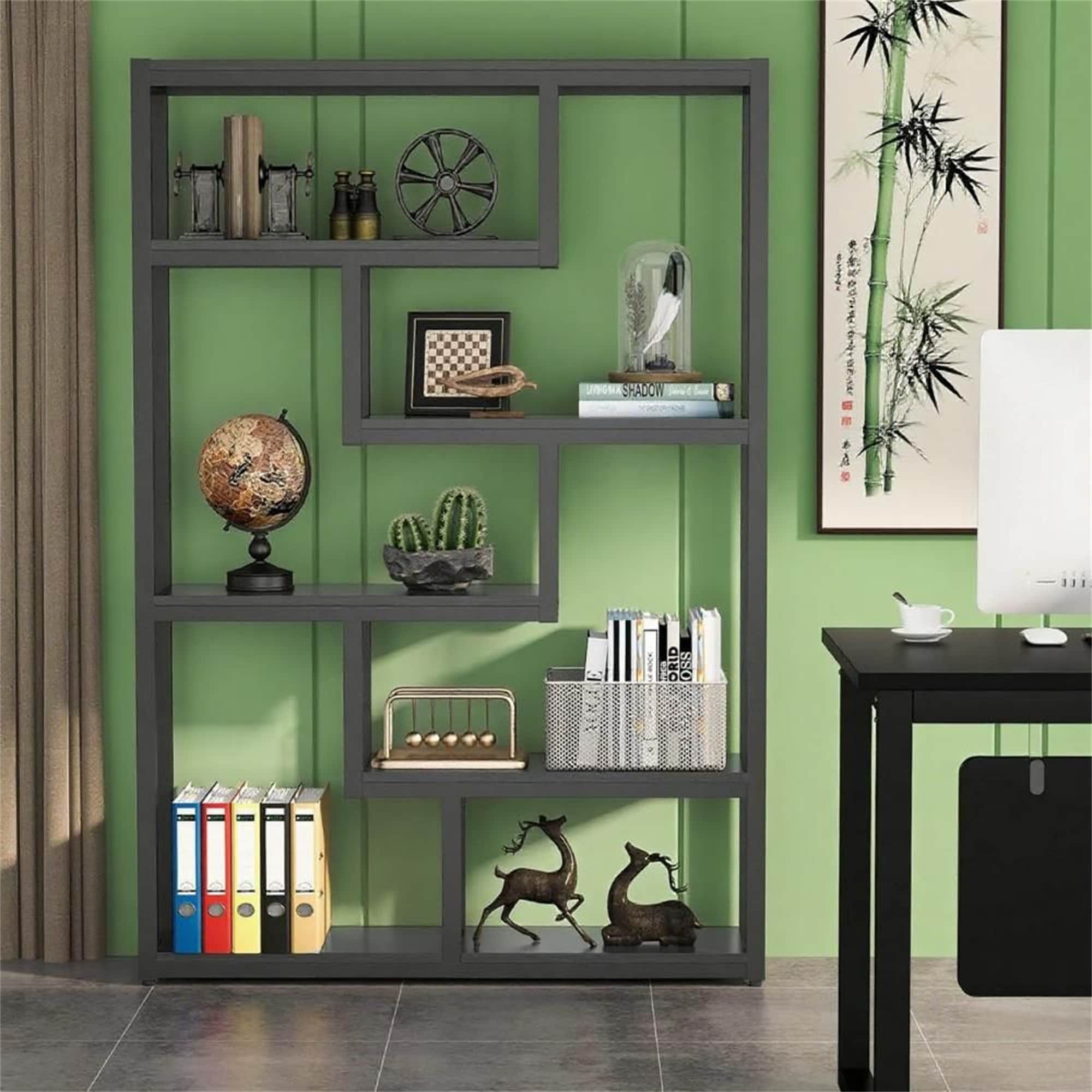 6 Tier Industrial Book Shelves