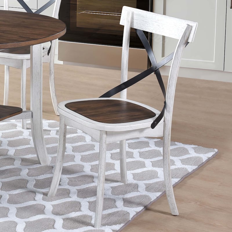 5-Piece Dining Set wtih Chairs, Round Table with Storage Shelf