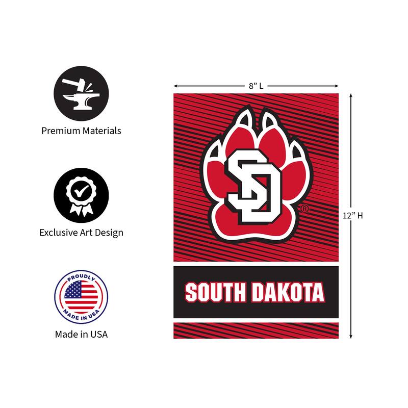 University of South Dakota Foam Core Wall Decor