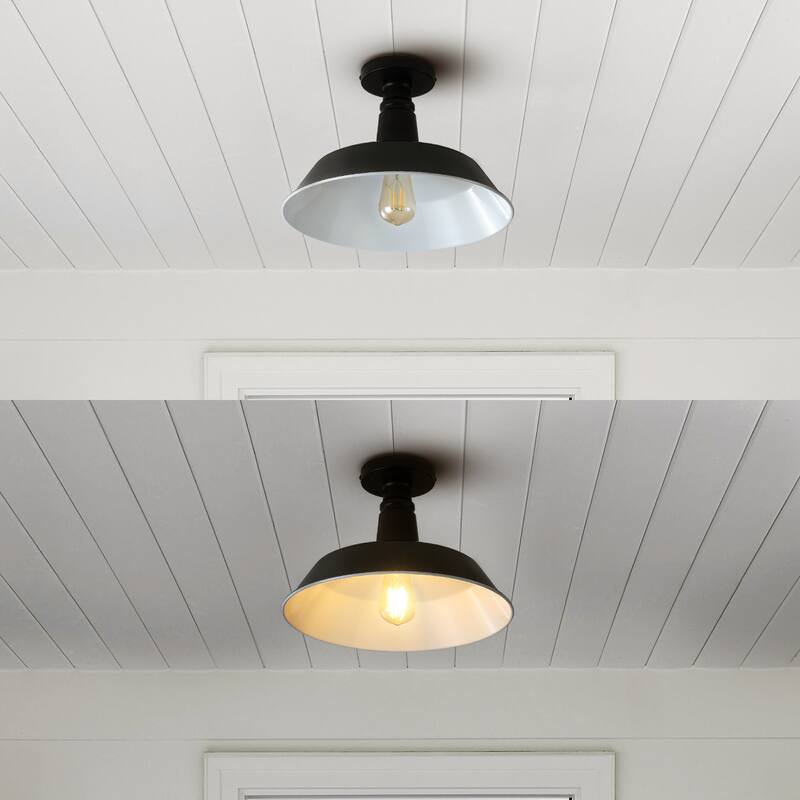 Cassidy 14" LED Semi-Flush Mount, by JONATHAN Y