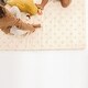 preview thumbnail 2 of 1, Toki Kids, Rainbow Peach Padded Play Mat, Epic Size